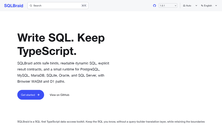 SQLBraid