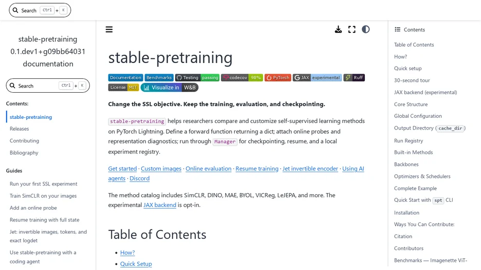 stable-pretraining