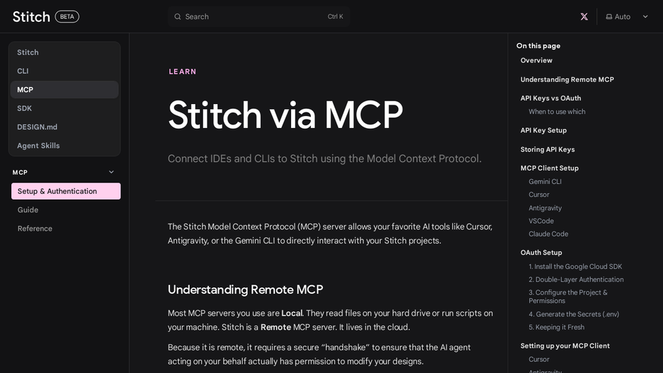 Stitch Design Skills