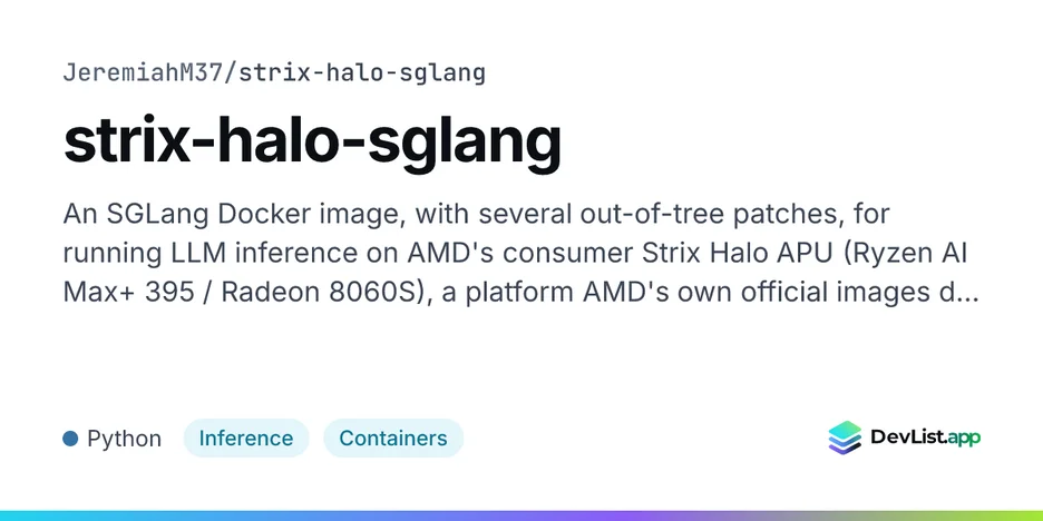 strix-halo-sglang