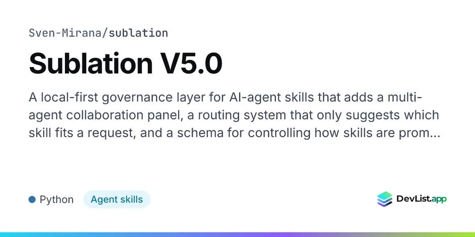 Sublation V5.0