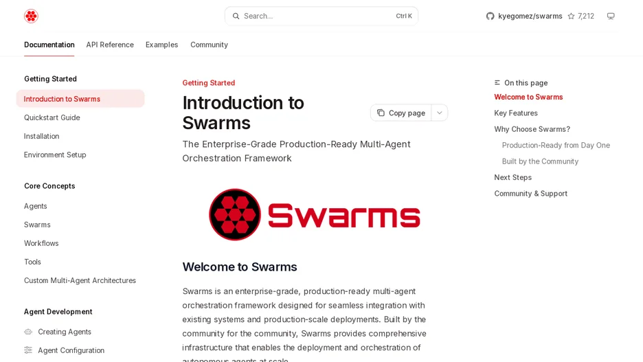 Swarms Framework