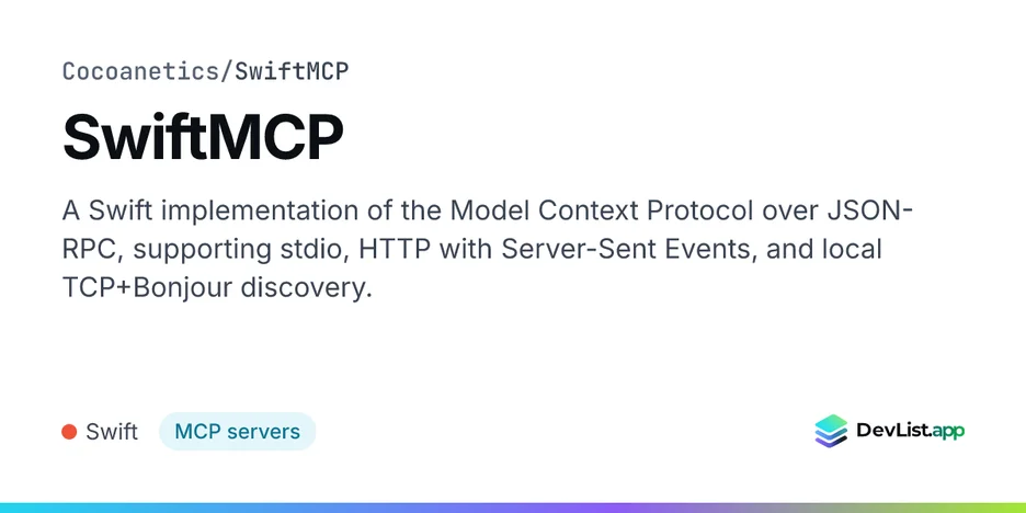 SwiftMCP