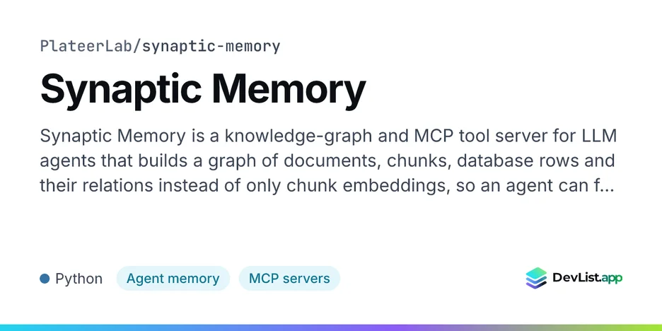 Synaptic Memory