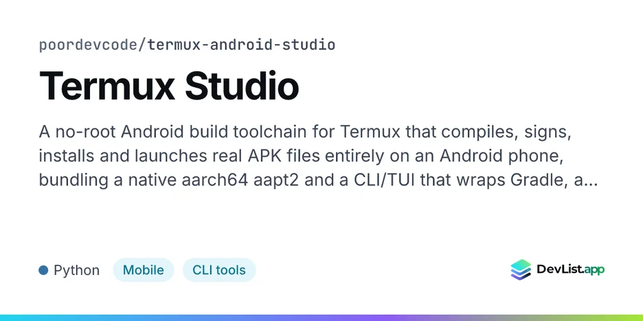 Termux Studio