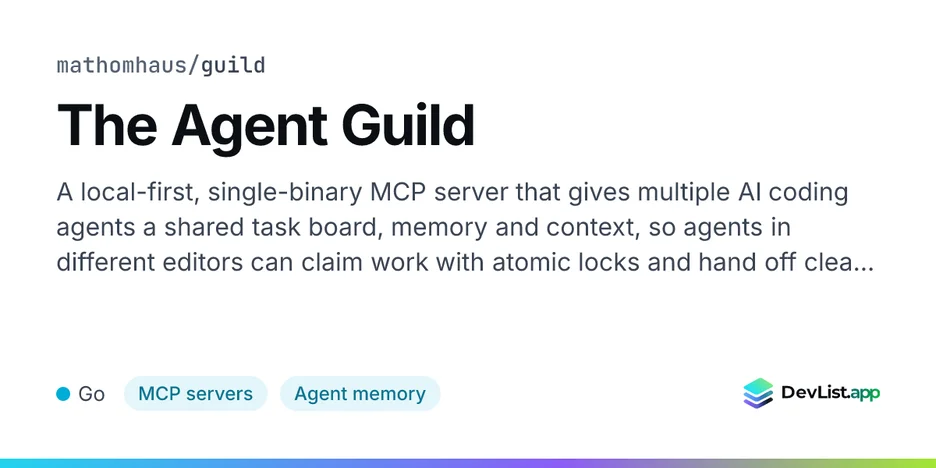 The Agent Guild