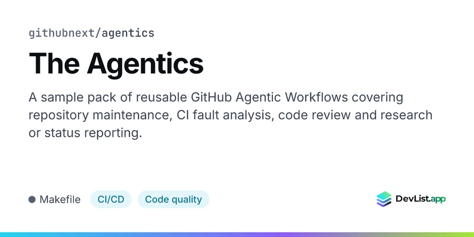 The Agentics