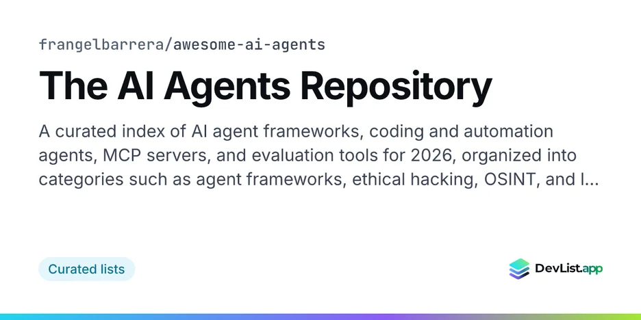 The AI Agents Repository