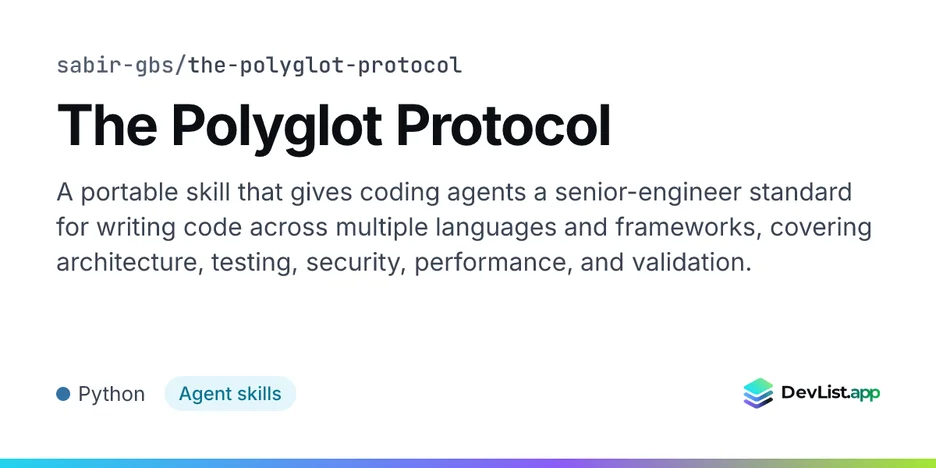 The Polyglot Protocol