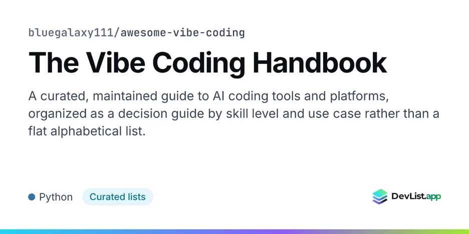 The Vibe Coding Handbook
