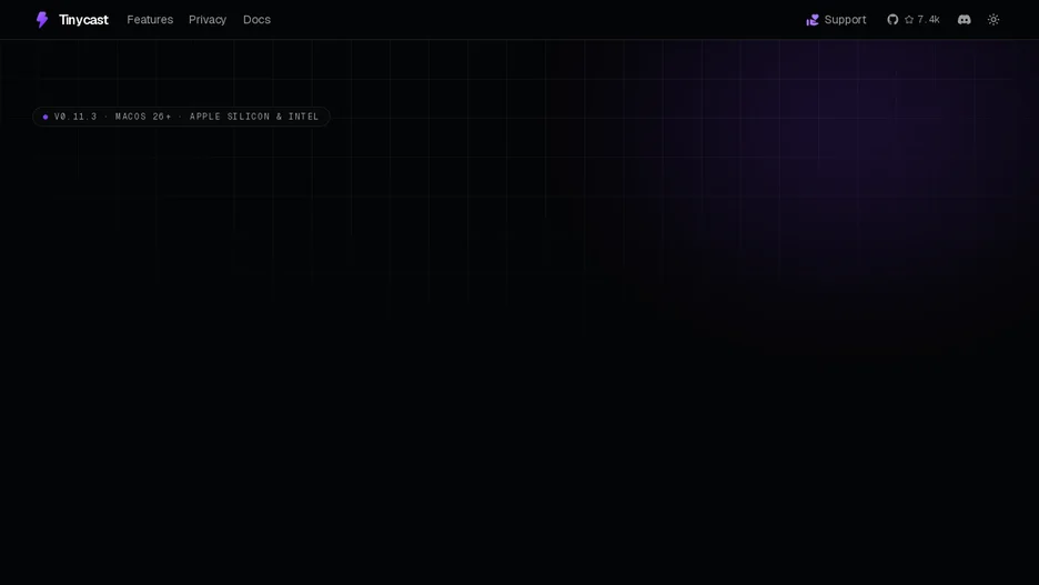 Tinycast