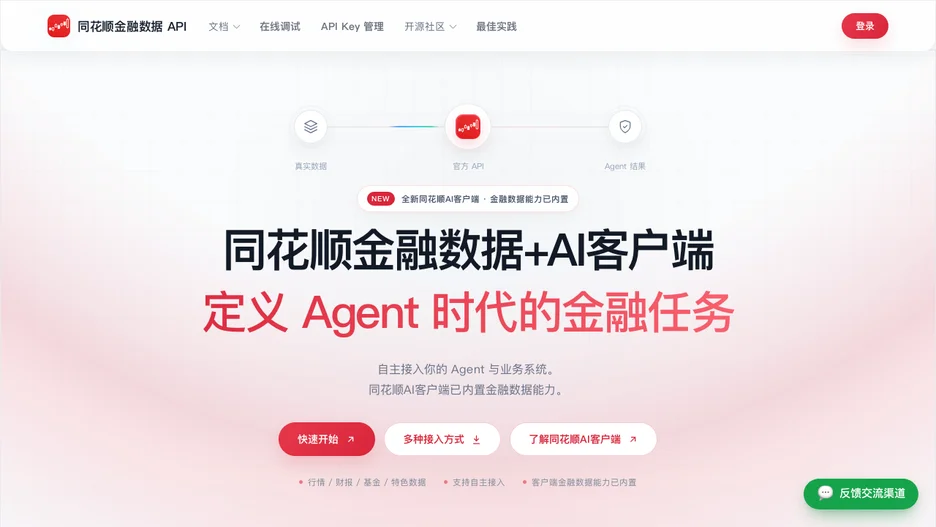 Tonghuashun Financial Data Service (Financial-API)