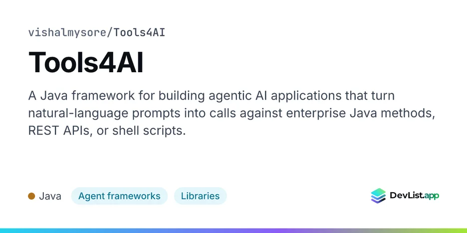 Tools4AI