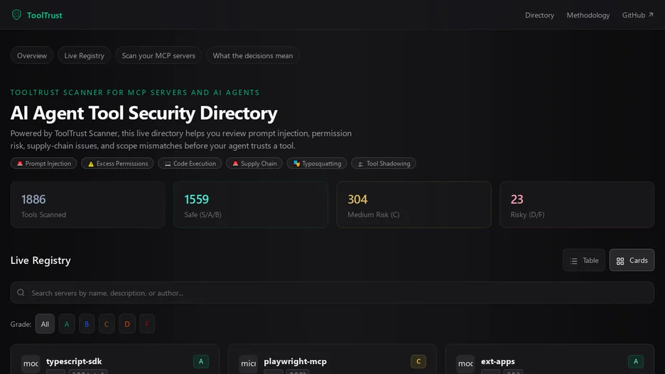 ToolTrust Scanner