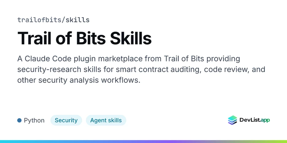 Trail of Bits Skills
