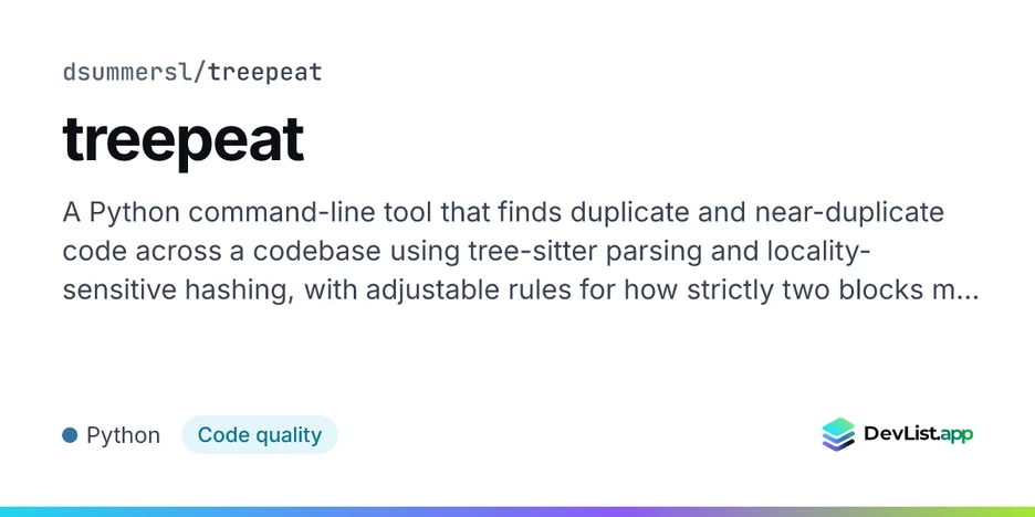 treepeat