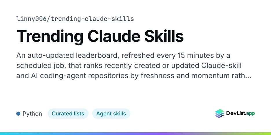 Trending Claude Skills