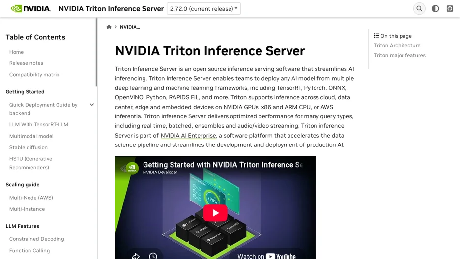 Triton Inference Server