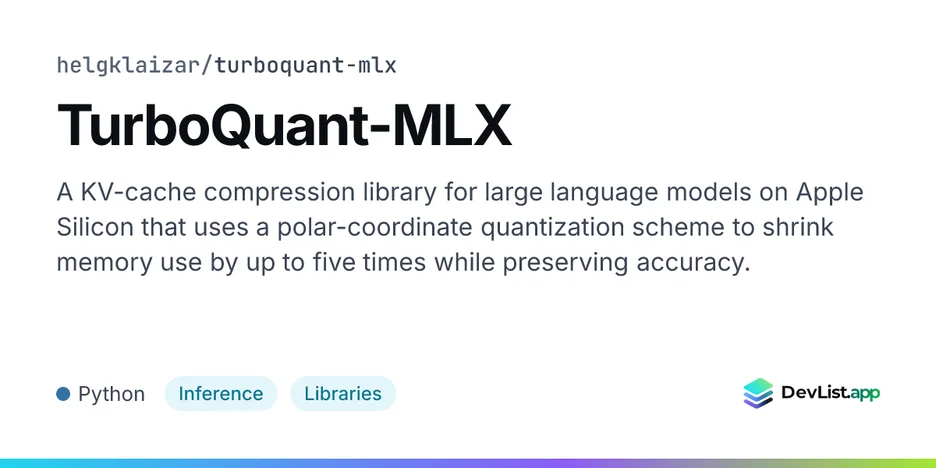 TurboQuant-MLX