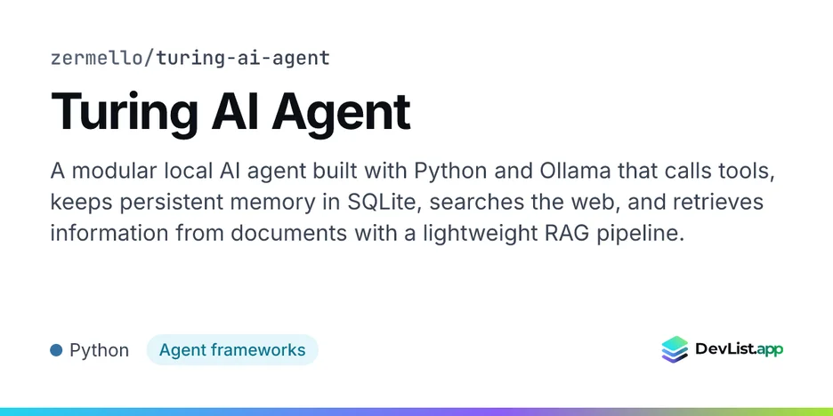 Turing AI Agent