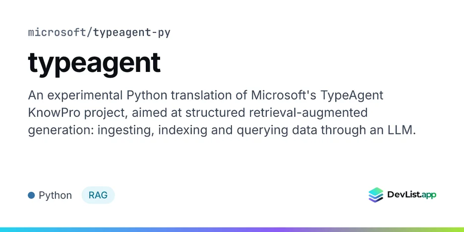 typeagent