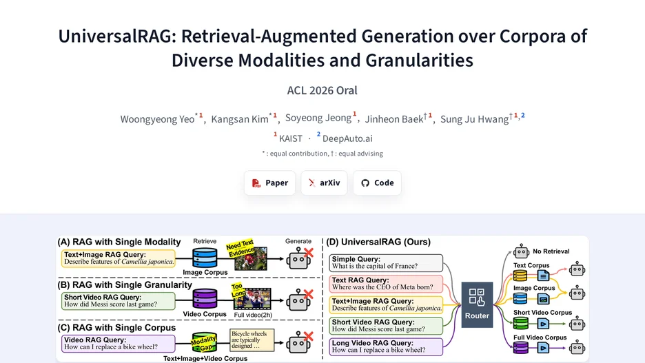 UniversalRAG