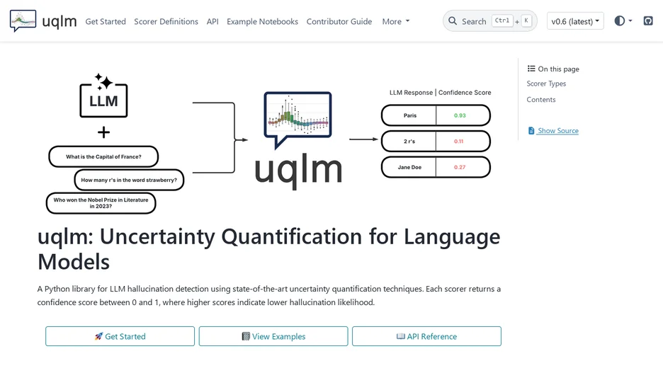 uqlm: Uncertainty Quantification for Language Models