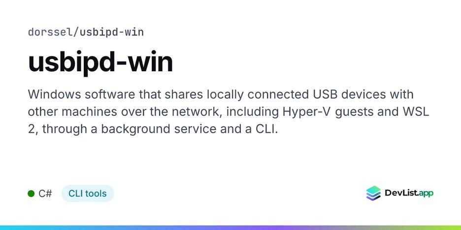 usbipd-win