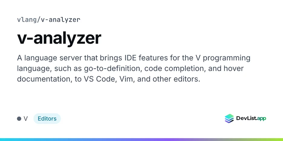 v-analyzer
