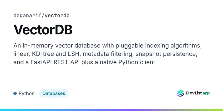 VectorDB