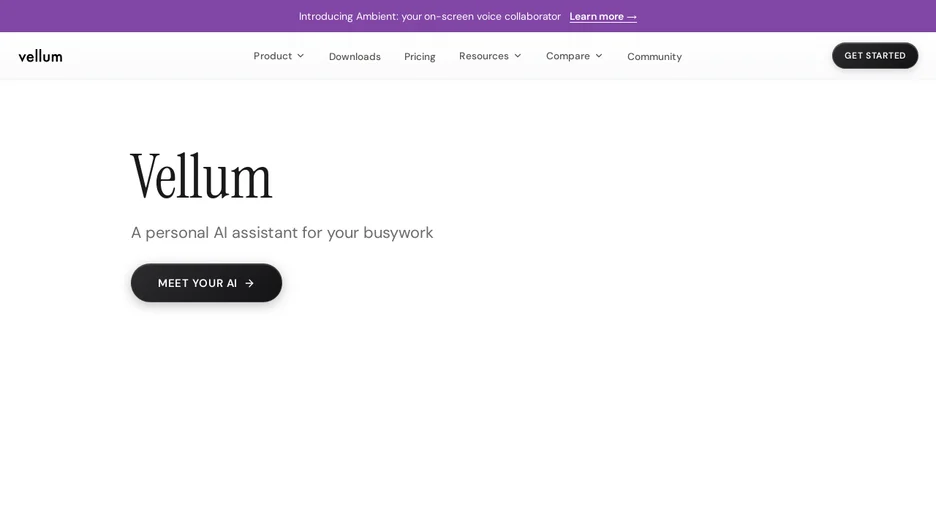 Vellum Assistant
