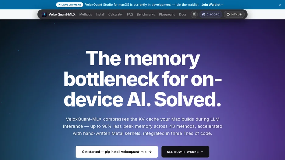 VeloxQuant-MLX