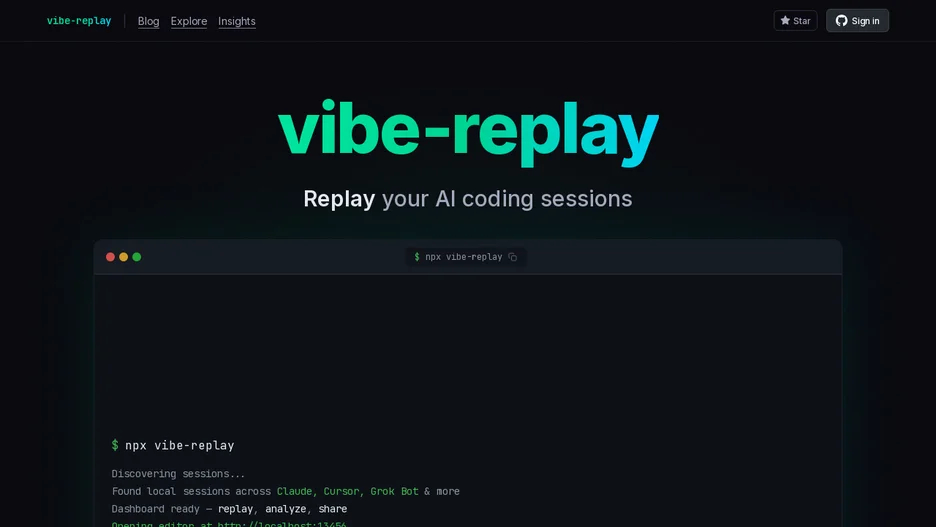 vibe-replay