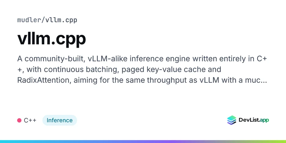 vllm.cpp