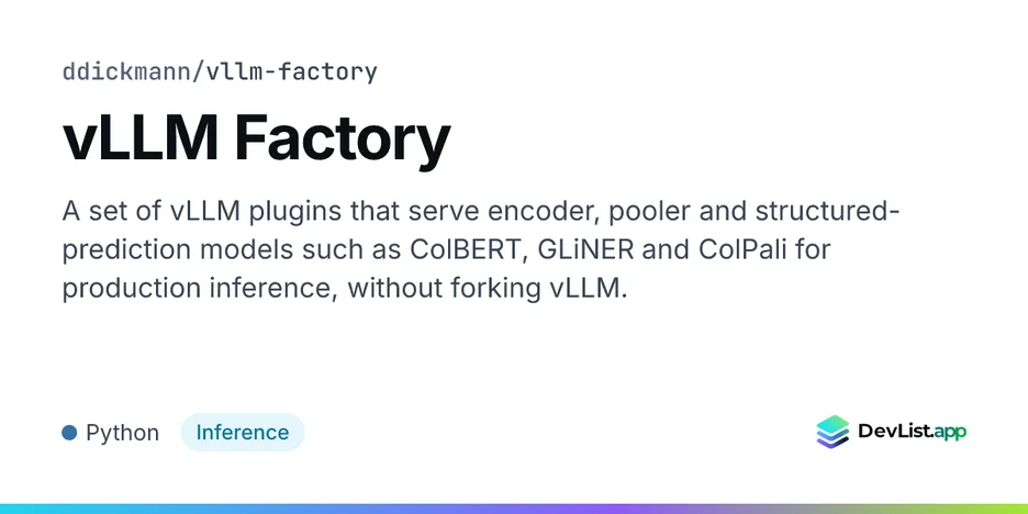 vLLM Factory