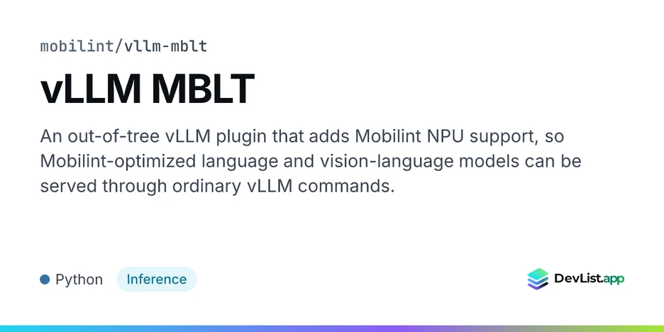 vLLM MBLT