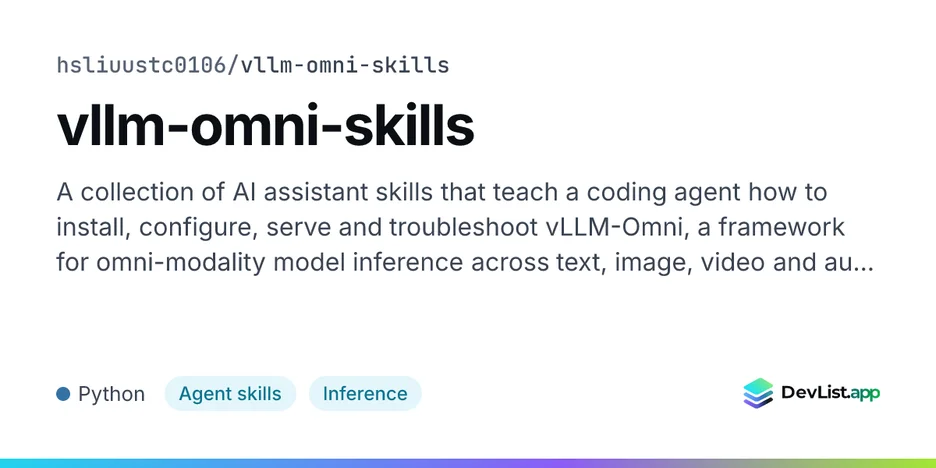 vllm-omni-skills