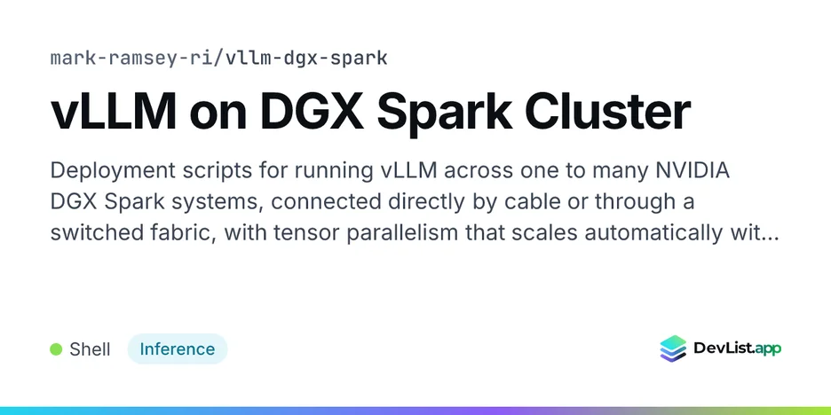 vLLM on DGX Spark Cluster