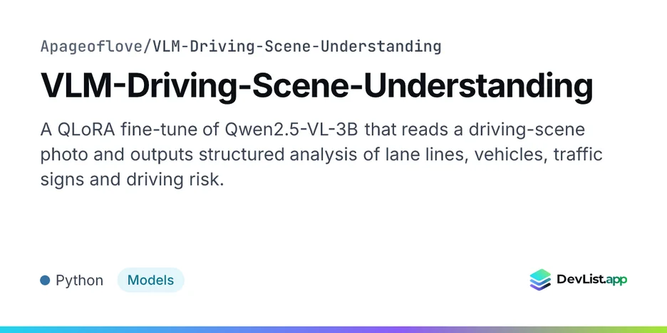 VLM-Driving-Scene-Understanding