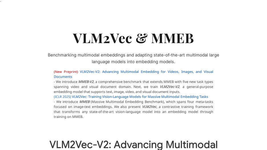 VLM2Vec