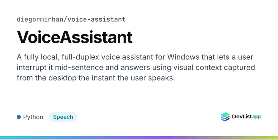 VoiceAssistant
