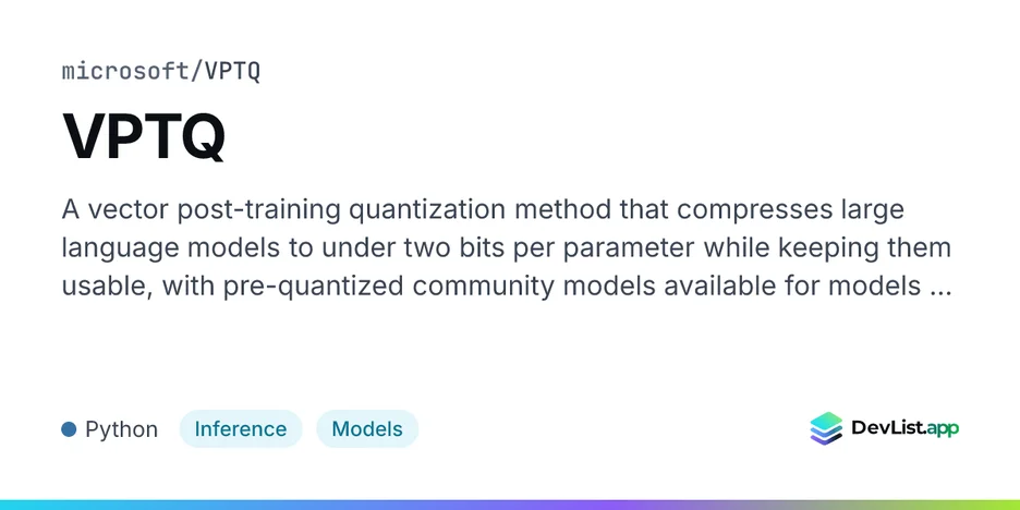 VPTQ