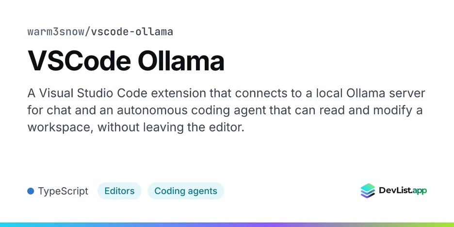 VSCode Ollama