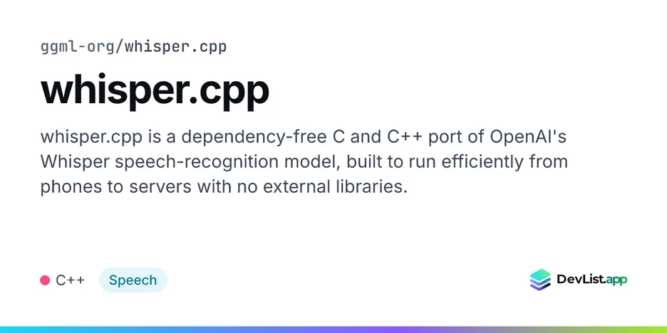 whisper.cpp