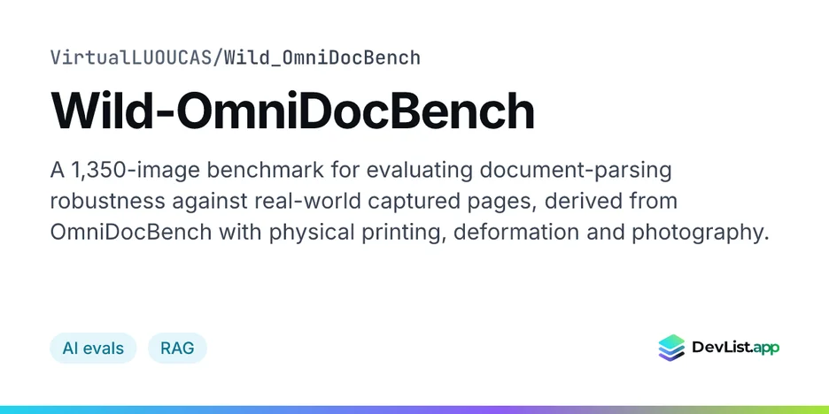 Wild-OmniDocBench