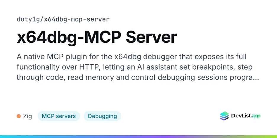 x64dbg-MCP Server