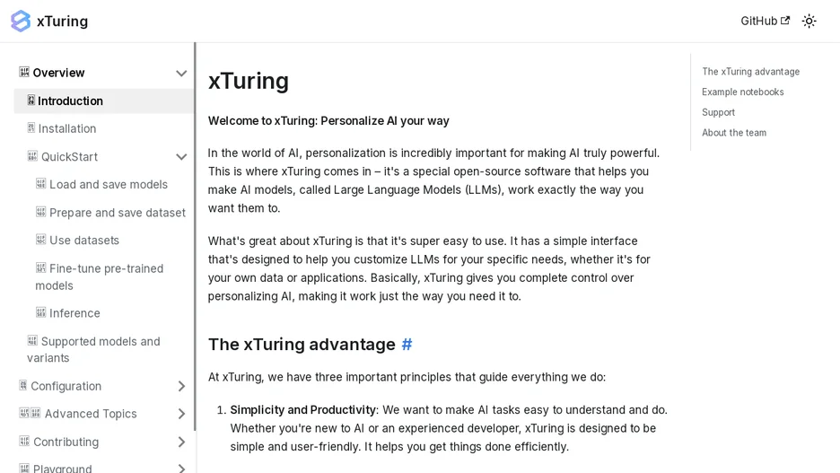 xTuring