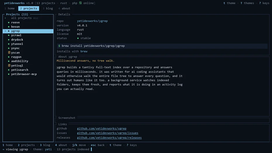 ygrep