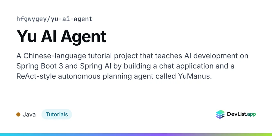 Yu AI Agent
